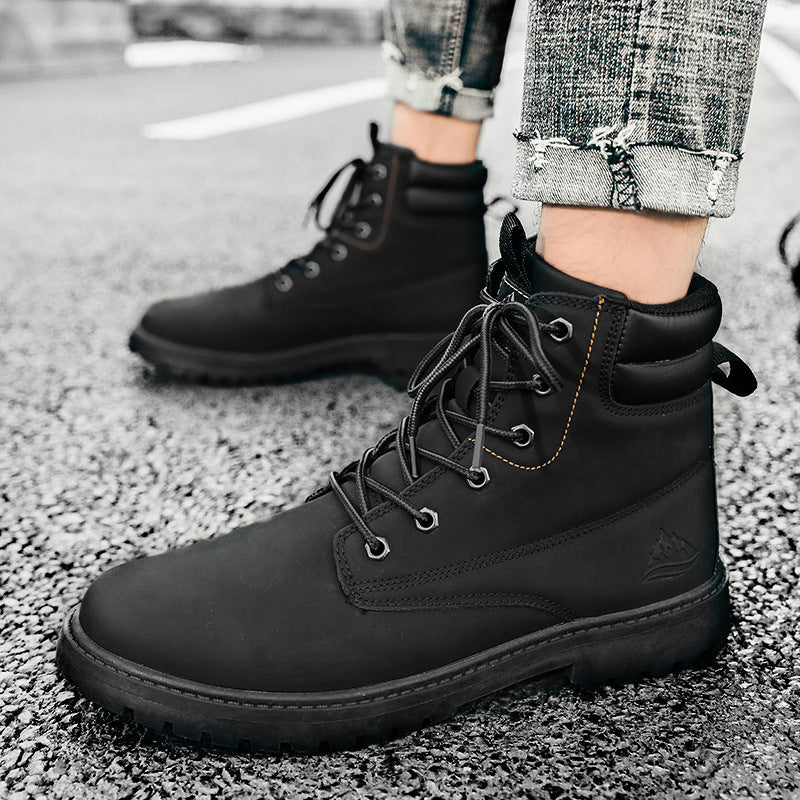 High Top Fashion Hiking Boots Men Outdoor Trend Shoes by Arizona Desert Gear