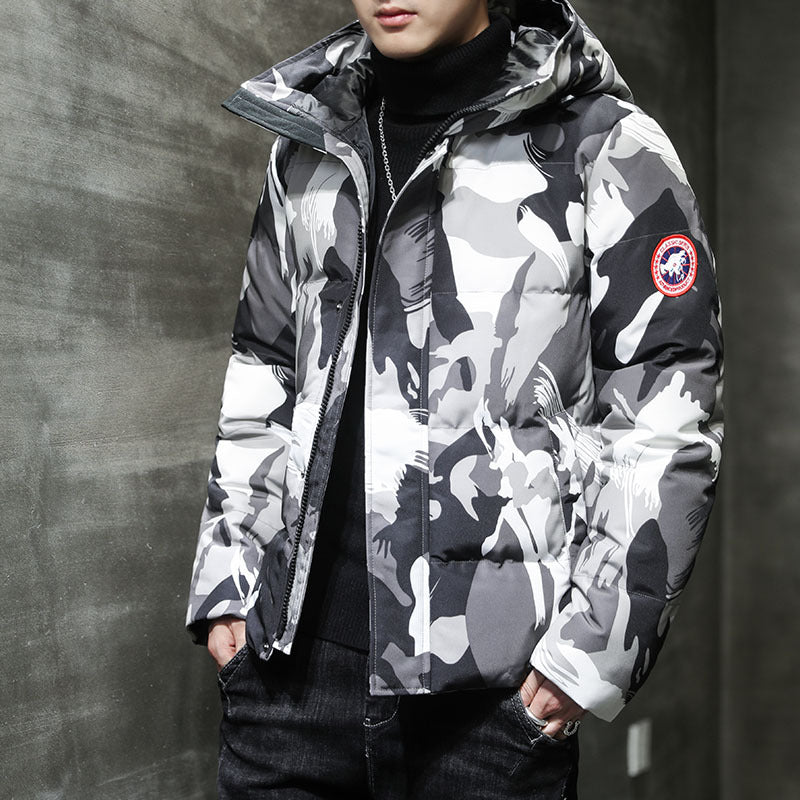 Men's Thick Warm Camouflage Work Jacket Outerwear by Arizona Desert Gear