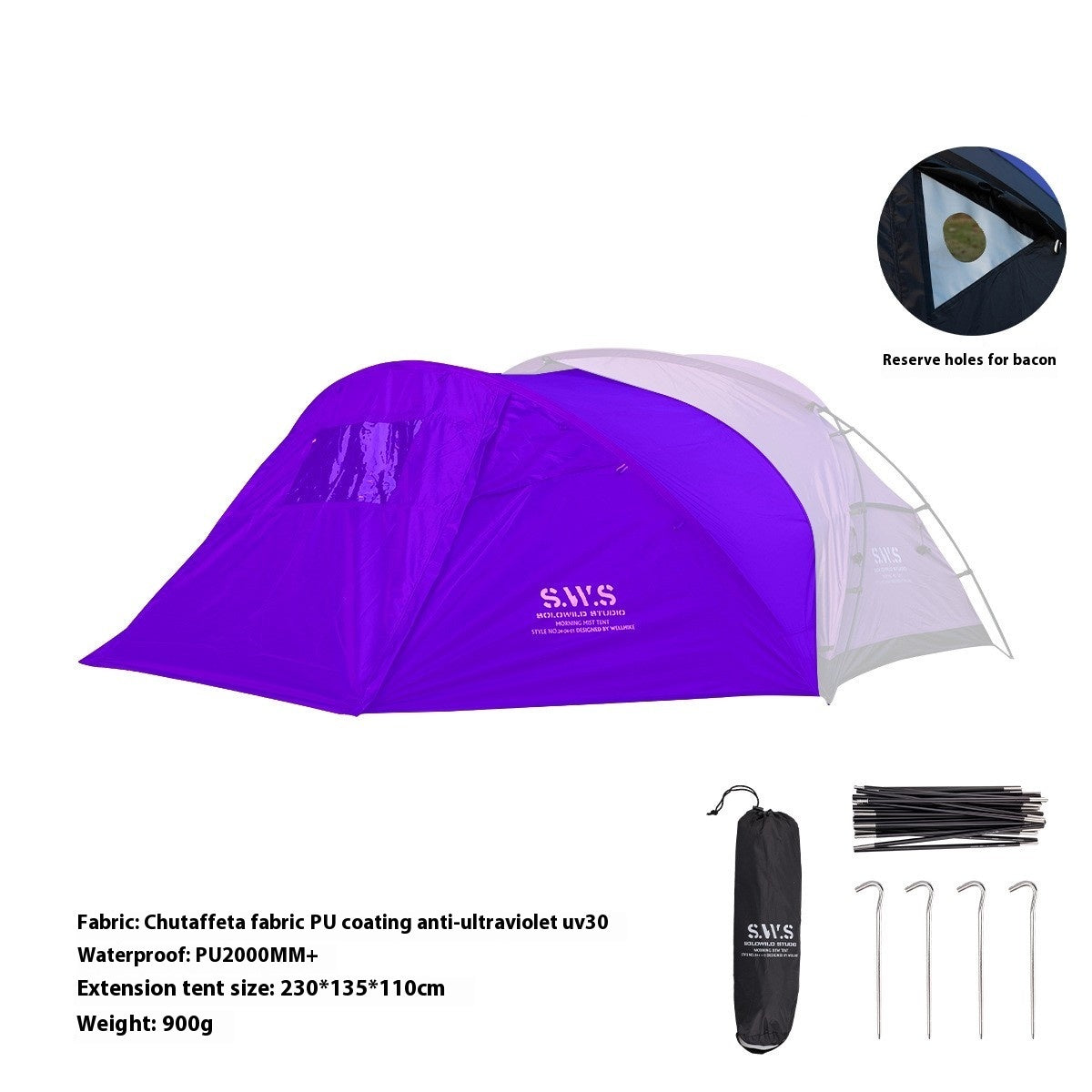 Outdoor Camping Tent Equipment by Arizona Desert Gear