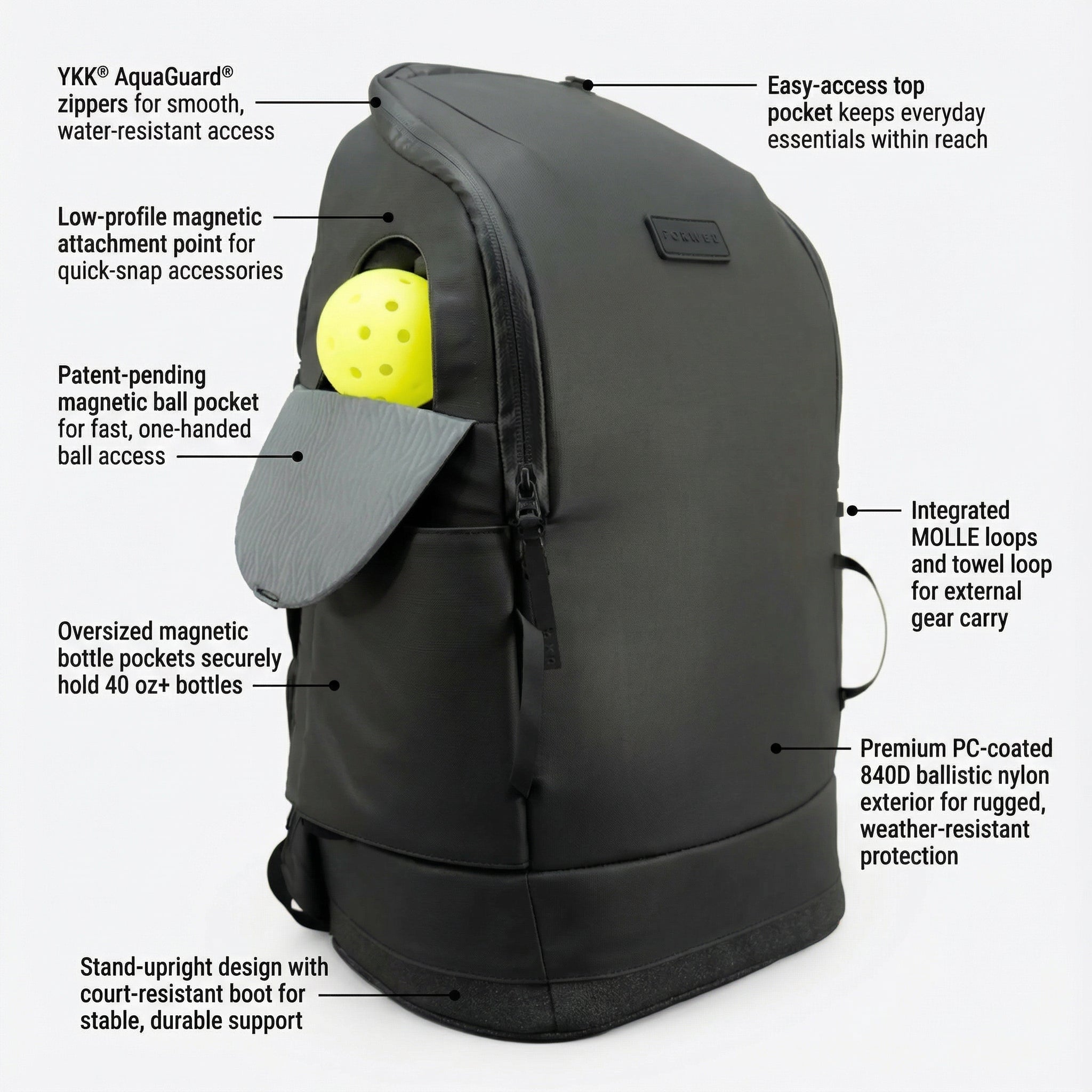Court Caddy Pickleball Bag by FORWRD
