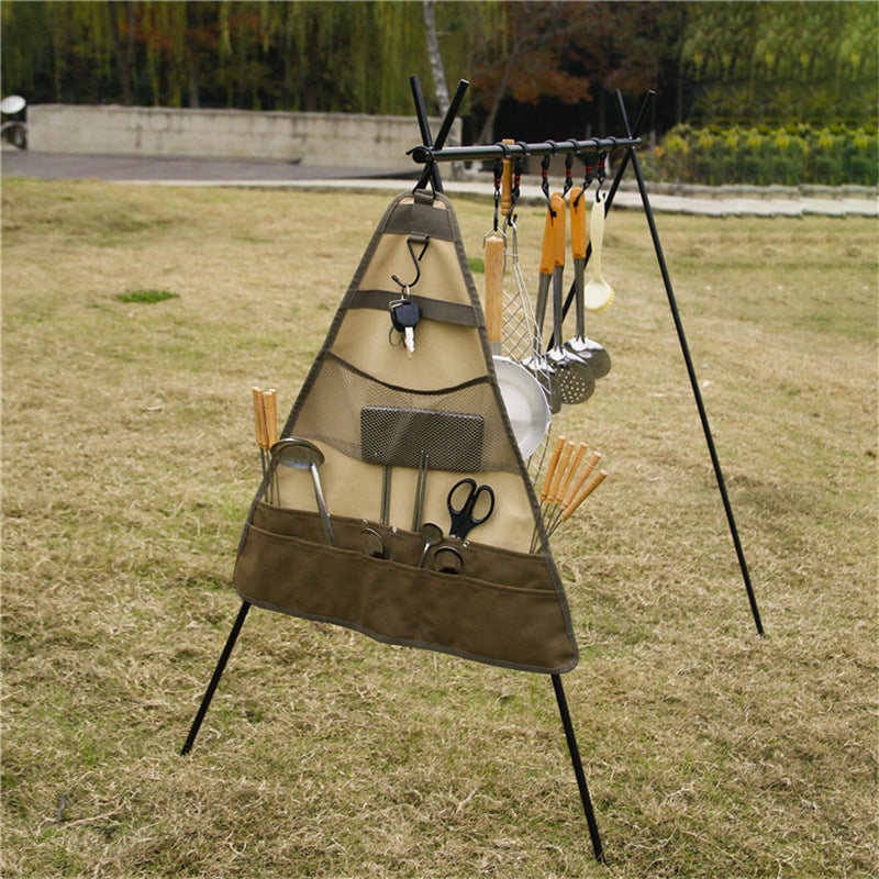 Foldable Camping Tableware Set Spatula Spoon Bag by Arizona Desert Gear